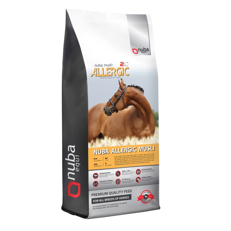 Nuba Allergic Musli 2G, 20 kg